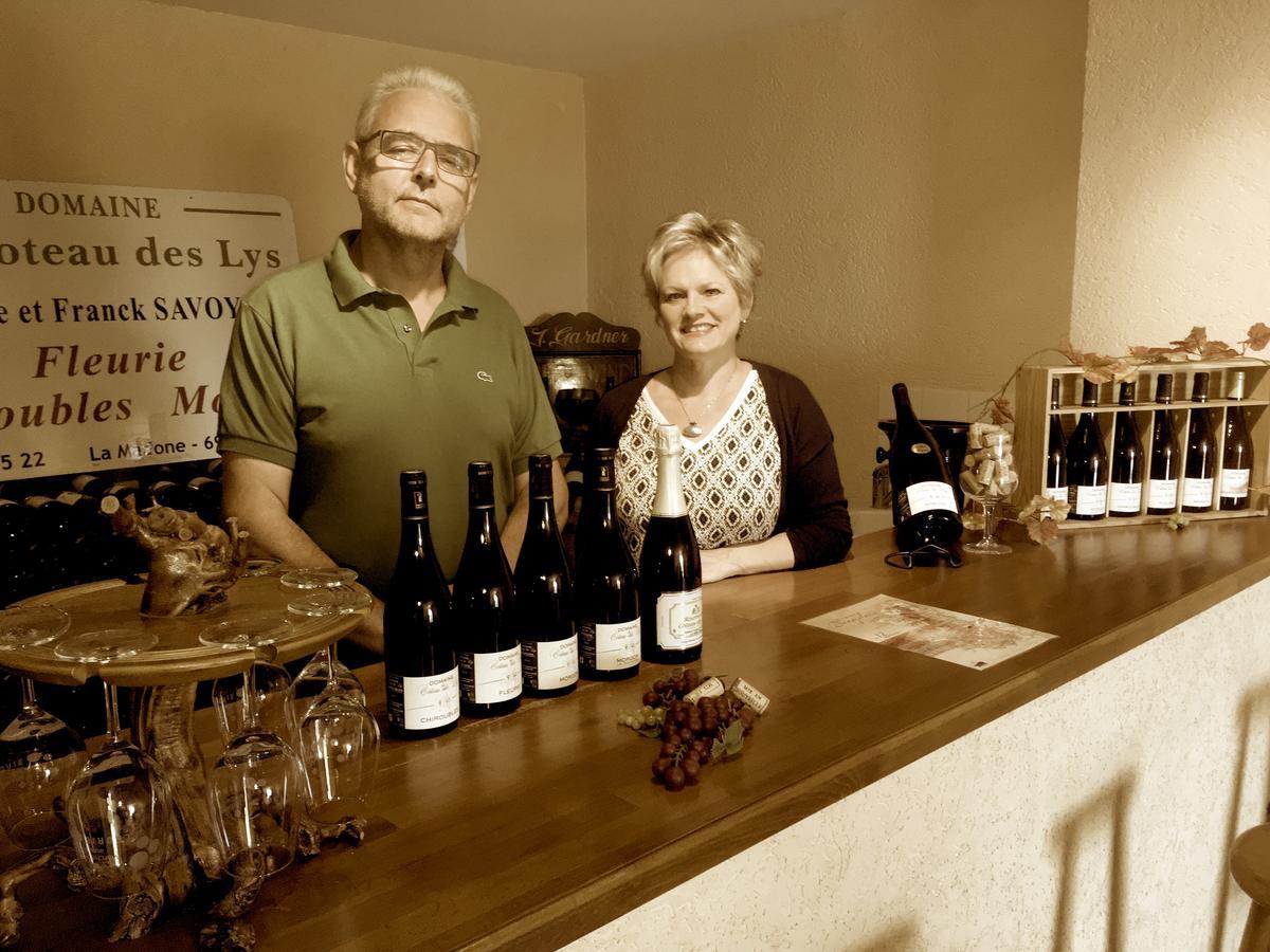 Domaine Du Coteau Des Lys Hotel Fleurie Luaran gambar